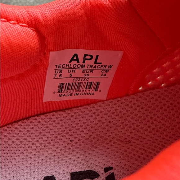 APL TechLoom Tracer Bright Coral Sneakers - Picture 2 of 10